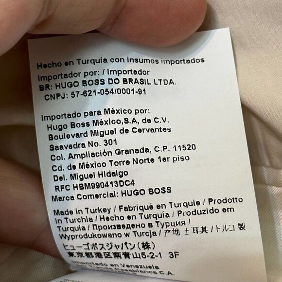 Boss Hugo Boss Slim Fit White Blazer Size 42R - Picture 8 of 16